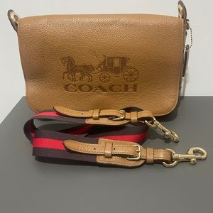 Coach messenger bag tan